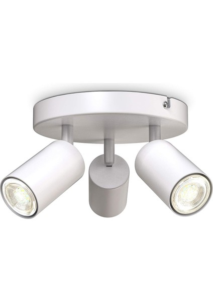 LED Tavan Lambası 3 Ampul I Spot I Döner I Döndürülebilir I Beyaz I Ampul Dahil Değil (Yurt Dışından)