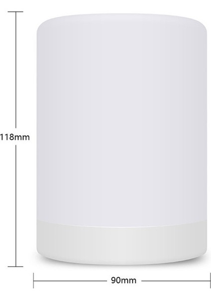LED Başucu Lambası Dokunmatik Kısılabilir, Sayapeiy LED Gece Lambası USB Şarj Edilebilir (Rgb) (Yurt Dışından) fiyatları