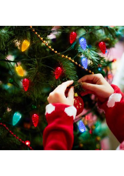 Solar Dize Işıklar, Cadılar Bayramı Dekoratif Dize Işıklar, 50LED 16.4ft Peri Masalı Dize Işıklar (Yurt Dışından) indirimleri