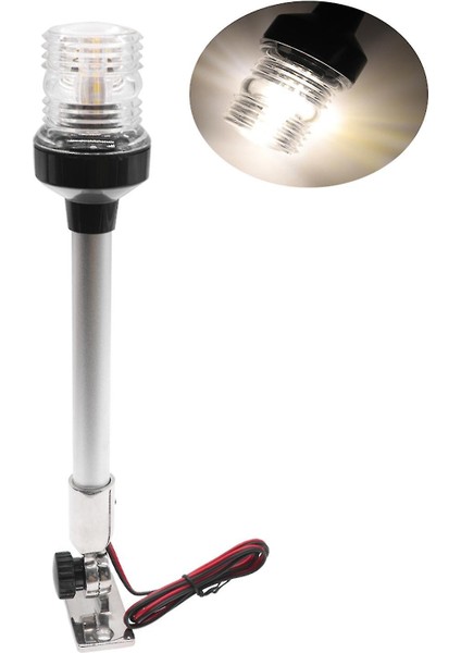 12 Inç LED 360 Derece Işık 316 Paslanmaz Çelik 4000-4500K 5W IP66 Vida Sabitleme Dahil Sinyal Işıkları (Yurt Dışından) fırsatları