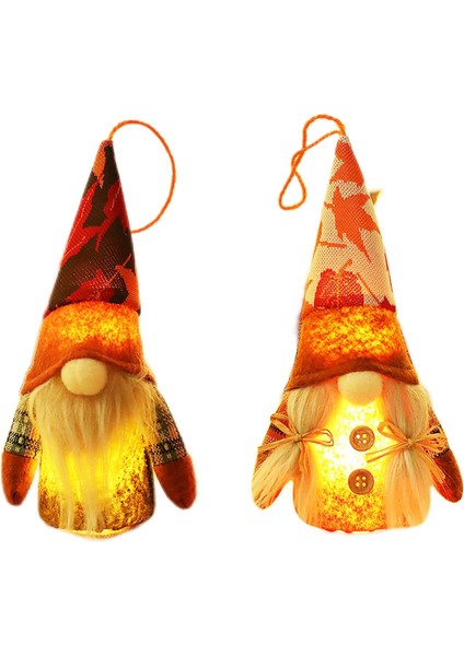 Fonduo 2'li Paket Sonbahar Dekoratif Gnome, Dekoratif Gnome Veren Işıklar ile (Yurt Dışından) modelleri