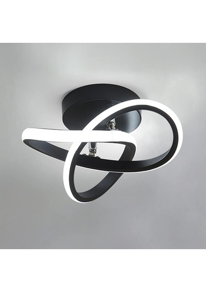 Modern LED Tavan Lambası, 22W Akrilik Avize, Oturma Odası Yatak Odası Için Çiçek Şekilli Tavan Lambası, Çap 24CM, 6000K Beyaz Işık (Yurt Dışından)