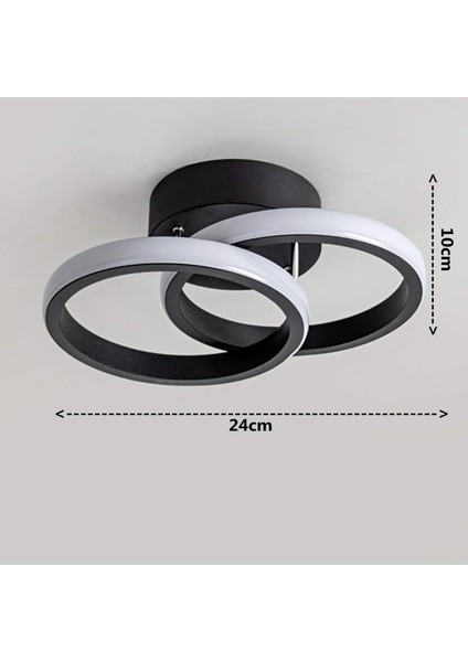 LED Tavan Işığı, LED Tavan Sarkıt Işığı, Tavan Işığı Armatür, Sıcak Beyaz 3000K, 22W (Sıcak Beyaz, 2 LED Halka) (Yurt Dışından) modelleri