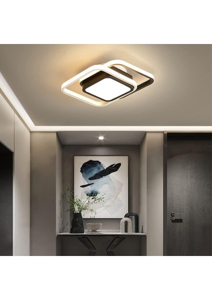 Modern LED Tavan Işıkları, 22W Tavan Lambası, Oturma Odası Yatak Odası Için Entegre LED Avize 1760LM 6000K (Soğuk Beyaz) (Yurt Dışından) fiyatları