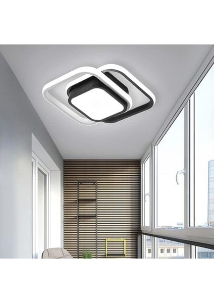 Modern LED Tavan Işıkları, 22W Tavan Lambası, Oturma Odası Yatak Odası Için Entegre LED Avize 1760LM 6000K (Soğuk Beyaz) (Yurt Dışından) fırsatları