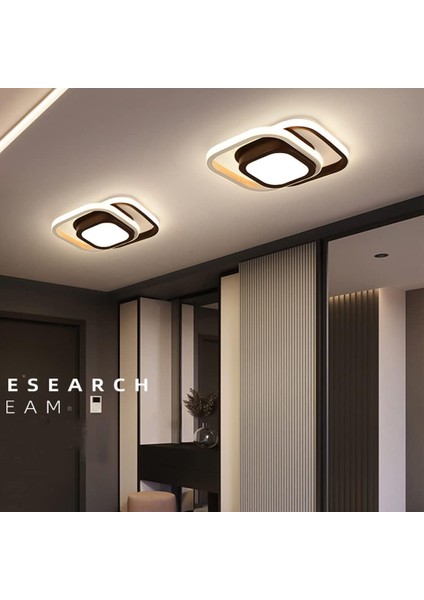 Modern LED Tavan Işıkları, 22W Tavan Lambası, Oturma Odası Yatak Odası Için Entegre LED Avize 1760LM 6000K (Soğuk Beyaz) (Yurt Dışından) indirimleri