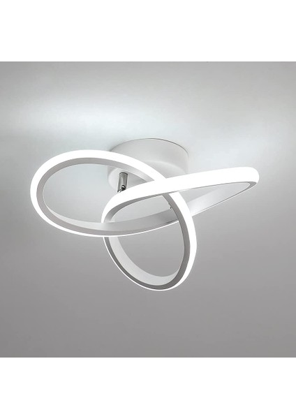 LED Tavan Işığı, 12W Akrilik Tavan Lambası, 3000K/4000K/6000K Mutfak Oturma Odası Yatak Odası Için Kısılabilir Tavan Işığı Dia 24CM (Yurt Dışından)