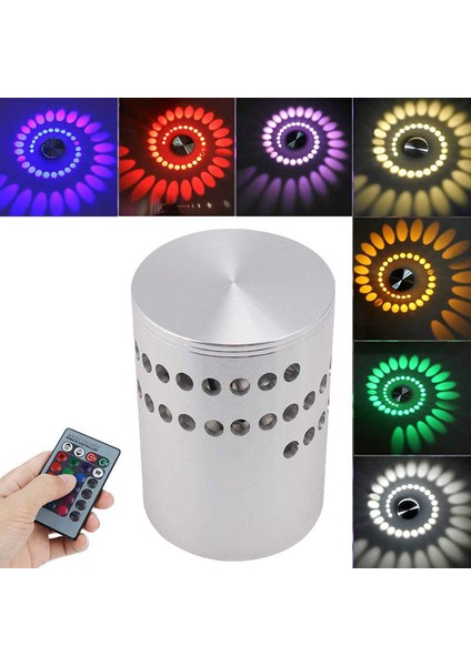 Ghb 6W LED Duvar Lambası Yarım Küre Sıcak Beyaz Duvar Lambası [enerji Sınıfı A+] (Yurt Dışından)