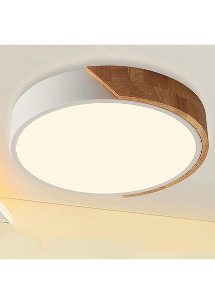 LED Tavan Lambası Ahşap, LED Tavan Lambası, Oturma Odası, Yatak Odası, Banyo, Balkon, Koridor, Bodrum Için LED Lambalar Tavan Işıkları (Yurt Dışından)