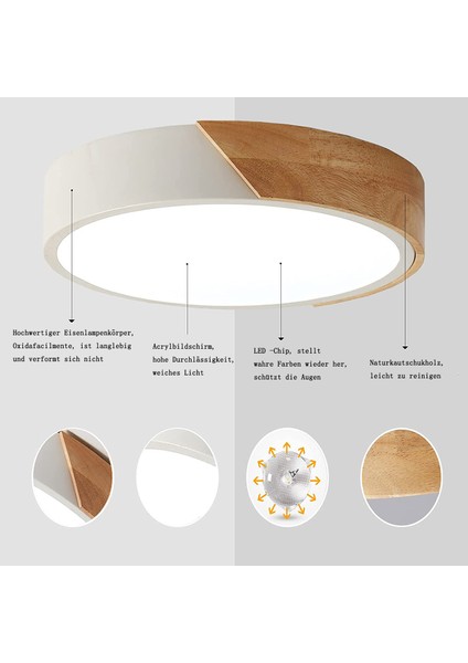 LED Tavan Lambası Ahşap, LED Tavan Lambası, Oturma Odası, Yatak Odası, Banyo, Balkon, Koridor, Bodrum Için LED Lambalar Tavan Işıkları (Yurt Dışından) modelleri