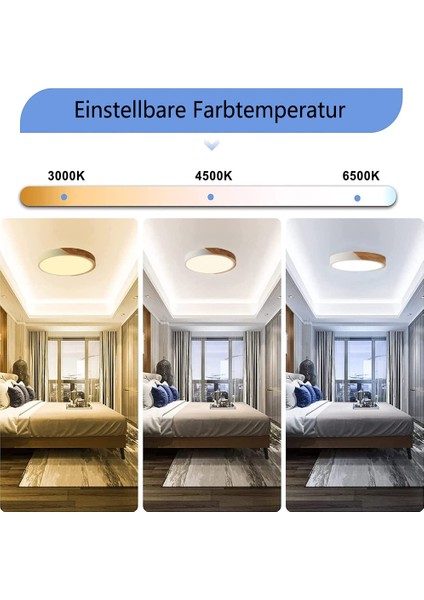 LED Tavan Lambası Ahşap, LED Tavan Lambası, Oturma Odası, Yatak Odası, Banyo, Balkon, Koridor, Bodrum Için LED Lambalar Tavan Işıkları (Yurt Dışından) fırsatları
