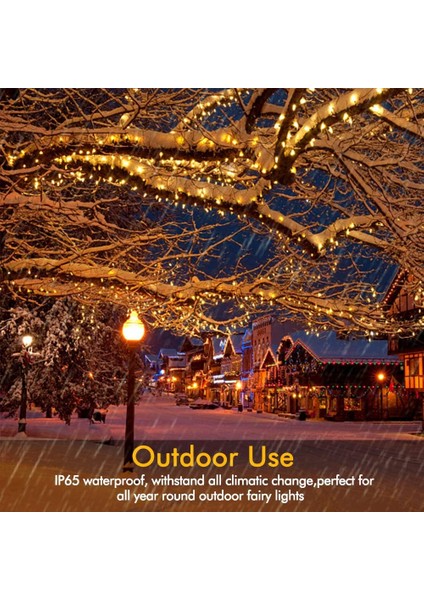 Pille Çalışan Peri Işığı, Ecowho 10,5m 100 LED Sıcak Beyaz Pille Çalışan Uzaktan Kumandalı ve Zamanlayıcılı Peri Işığı, IP65 Su Geçirmez Peri Işığı (Yurt Dışından) fırsatları