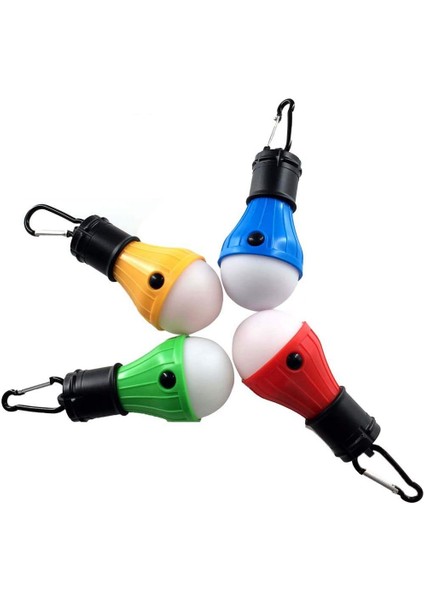 LED Çadır Işıkları 4 Paket Taşınabilir Kamp Işık Lambası Kasırga Acil Sırt Çantasıyla Seyahat Için Çadır Fener Ampulü Yürüyüş Açık ve Kapalı, Elektrik Kesintisi Için Akülü (Yurt Dışından)