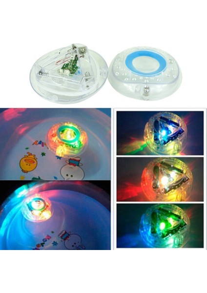 Godhl Banyo Oyuncakları Su Geçirmez Renkli Banyo LED Işık Oyuncaklar Çocuk Küvet Parti (Yurt Dışından) indirimleri
