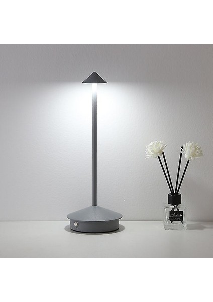 Şarj Edilebilir Masa Lambası Yaratıcı Yemek Dokunmatik LED Masa Lambası Dekoratif Masa Lambası (Yurt Dışından)