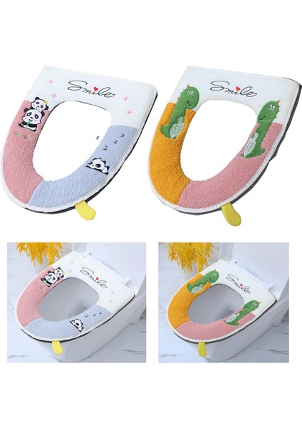 2 Adet Klozet Kapağı Klozet Paspası Klozet Kapağı Pedi Klozet Kapağı Klozet Kapağı Klozet Kapağı Klozet Kapağı Kapakları (Yurt Dışından)