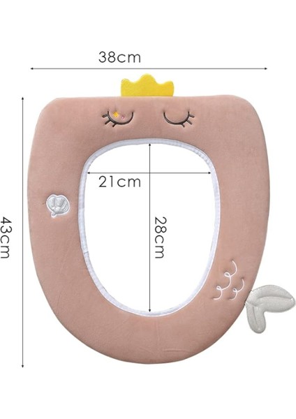 1 Adet Peluş Klozet Minderi Örtüsü Klozet Kapağı Yumuşak ve Rahat Su Geçirmez Klozet Kapağı Yıkanabilir Kapak Mat (Yeşil) (Yurt Dışından) fırsatları