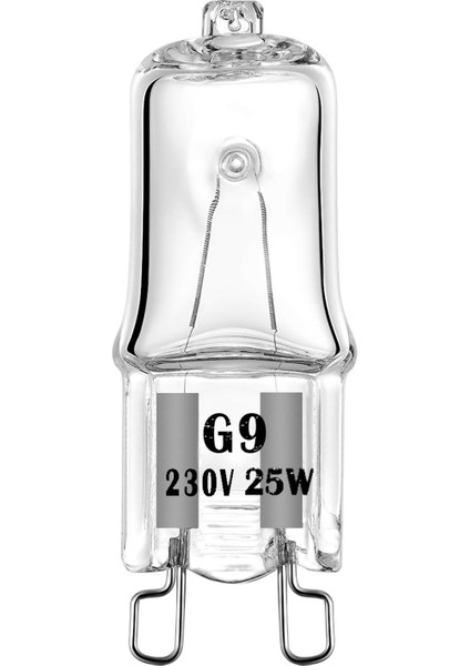 Fırın Için 4'lü G9 Halojen Ampul Seti 25W 230V 300°C Tolerans Ampulü, G9 LED Ampul (Yurt Dışından)