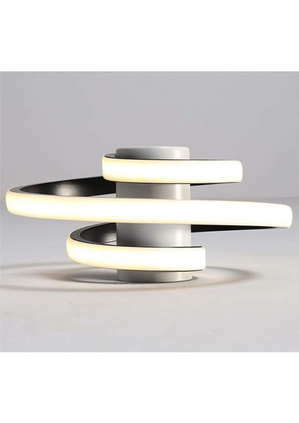 Modern LED Tavan Işığı, 18W Yaratıcı Tasarım Spiral Tavan Işığı (Soğuk Beyaz 6000K) (Yurt Dışından) modelleri