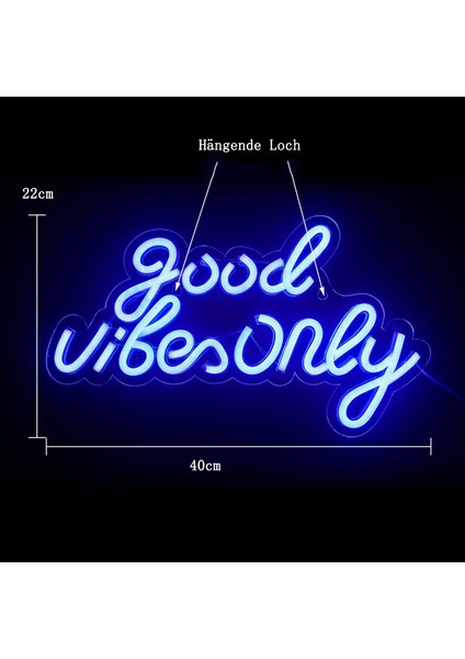Iyi Vibes Sadece Işık Reklam LED Kelime Işık Burcu Neon Işık Akrilik Harfler Yatak Odası Duvar Bar Parti Dekor Işık Burcu Için LED Neon Burcu (Yurt Dışından) fiyatları