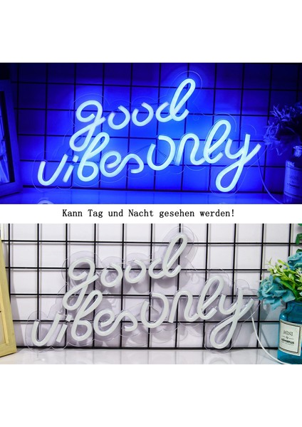 Iyi Vibes Sadece Işık Reklam LED Kelime Işık Burcu Neon Işık Akrilik Harfler Yatak Odası Duvar Bar Parti Dekor Işık Burcu Için LED Neon Burcu (Yurt Dışından) modelleri