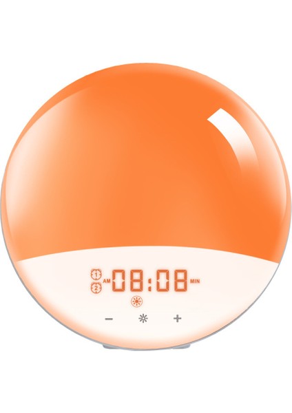 Uyandırma Işığı Gün Doğumu Gün Batımı Simülasyonu Çift Alarmlı Çalar Saat, 20 Parlaklık, Erteleme Fonksiyonu, 7 Doğal Ses ve Yetişkinler ve Çocuklar Için Fm Radyo (Yurt Dışından)