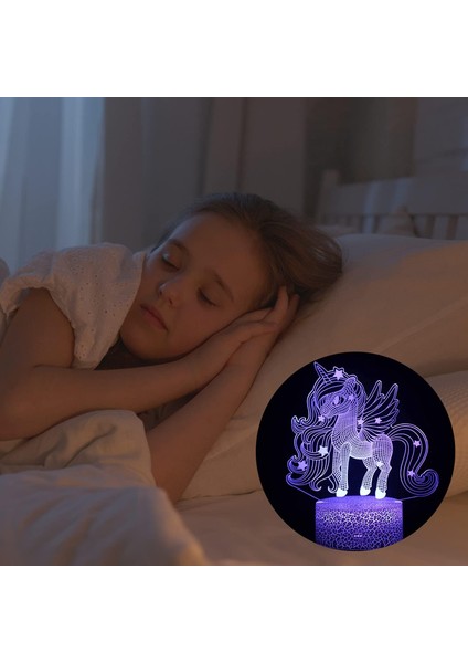 3D Unicorn Gece Lambası, 16 Renk Değiştirme 3D Lamba Uzaktan Kumanda ile Noel Cadılar Bayramı Doğum Günü Hediyesi Çocuklar Için Erkek Bebek Kız Yatak Odası (Yurt Dışından) fırsatları