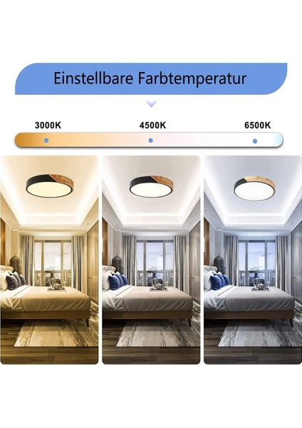 LED Tavan Lambası Ahşap, LED Tavan Lambası, Oturma Odası, Yatak Odası, Banyo, Balkon, Koridor, Bodrum Için LED Lambalar Tavan Işıkları (Yurt Dışından) modelleri