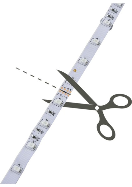 Juskys LED Şerit 5m, Uzaktan Kumandalı ve Güç Kaynaklı, Kendinden Yapışkanlı, Kısaltılabilir, Kısılabilir | 300 LED | IP20 Iç Mekan | 12V | Rgb | LED Bant Işık Bandı Şerit (Yurt Dışından) fırsatları