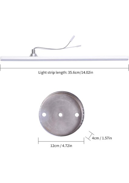 LED Tavan Armatürü, Paralel Şerit Tasarımlı Modern Tavan Armatürü ve Oturma Odası, Yatak Odası, Yemek Odası Için 2 Parça Paralel Işık (2 Sıcak Beyaz Işık) (Yurt Dışından) indirimleri