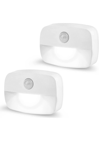 Hareket Sensörlü LED Gece Lambası, Iç Mekan Gece Lambası Kabin Aydınlatması, Koridor, Merdiven, Banyo, Yatak Odası Için Otomatik Açma/kapama Işık Sensörlü Işık (Yurt Dışından)