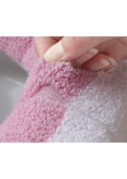 Banyo Için Asma Halkalı 2 Evrensel Su Geçirmez Klozet Minderi Seti - Yumuşak ve Sıcak - Yıkanabilir - Pembe (Yurt Dışından) fırsatları