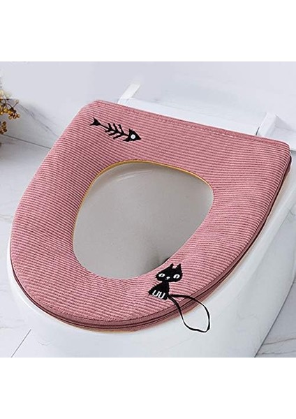 2'li Klozet Kapak Seti, Klozet Pedi, Sıcak Tutan Kumaş Klozet Koruyucu Isıtıcı, Yıkanabilir Klozet Kapak Bezleri (Yurt Dışından) fiyatları