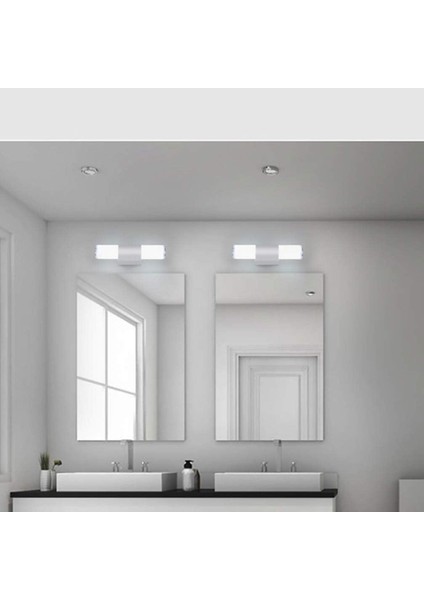 LED Vanity Işık Paslanmaz Çelik Banyo Duvar Lambası Ayna Far Banyo Oturma Odası Ev Için (Yurt Dışından) modelleri