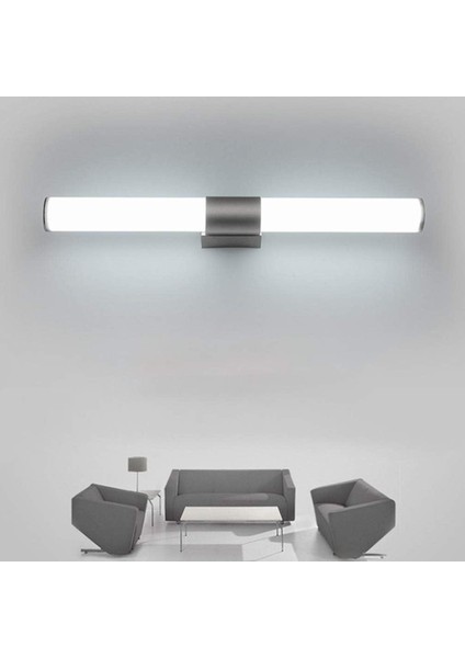 LED Vanity Işık Paslanmaz Çelik Banyo Duvar Lambası Ayna Far Banyo Oturma Odası Ev Için (Yurt Dışından) fırsatları