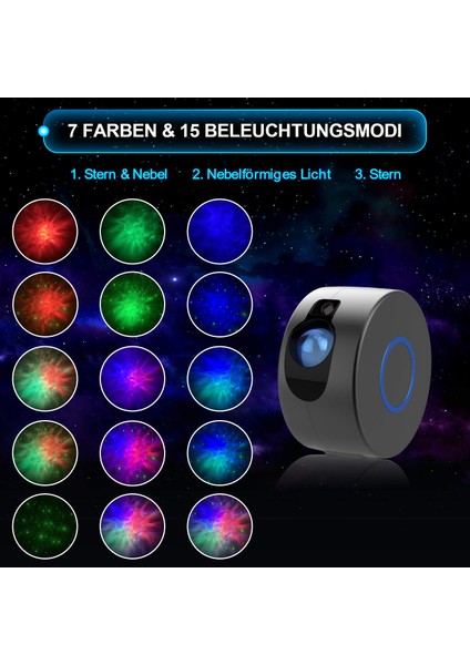 Yıldızlı Gökyüzü Projektörü, LED Projektör Yıldız Işığı Çocuk Gece Lambası, Çocuk Partisi Noel Için Yıldız LED Lamba Hediyesi (Yurt Dışından) indirimleri