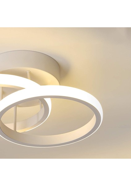 LED Tavan Avize, Tavan Işık Armatür, 18W, Mutfak Oturma Odası Yatak Odası Için Modern Şık Akrilik Tavan Işık Aydınlatma (Yurt Dışından) modelleri