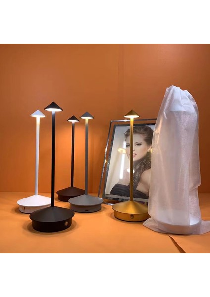 Şarj Edilebilir Masa Lambası Yaratıcı Yemek Dokunmatik LED Masa Lambası Dekoratif Masa Lambası (Yurt Dışından) modelleri