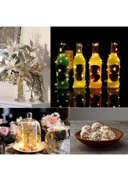 Mini LED Dize Işıklar, Pillerle Birlikte, 2 Dize Işık Pilleri, 2m Mikro 20 LED Dize Işık Pilleri (Yurt Dışından) indirimleri