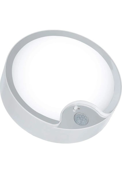 Hareket Sensörlü LED Tavan Lambası, Süper Parlak Pille Çalışan Iç Mekan Tavan Lambası, 18,3cm 300LM - Açık Beyaz (Yurt Dışından)