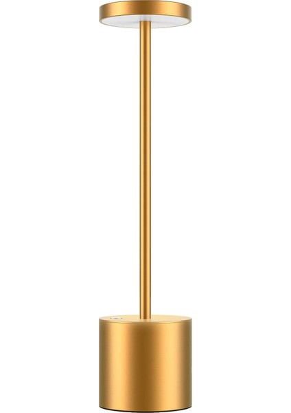 Modern Masa Lambası Şarj Edilebilir Kablosuz USB LED Masa Lambası Dimm Okuma Lambası Alüminyum Alaşım Başucu Lambası Yatak Odası Ofis Yemek Odası Için (Yurt Dışından)