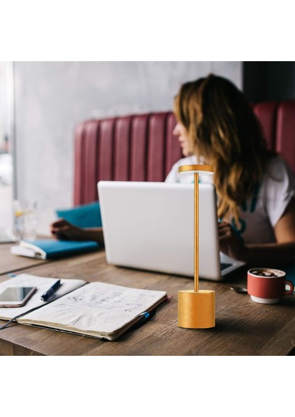 Modern Masa Lambası Şarj Edilebilir Kablosuz USB LED Masa Lambası Dimm Okuma Lambası Alüminyum Alaşım Başucu Lambası Yatak Odası Ofis Yemek Odası Için (Yurt Dışından) modelleri