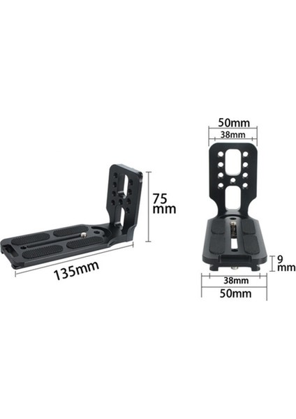 Kameralar Için Evrensel L Açılı L Plakası, Tripod Dişli ve Uyumlu (Yurt Dışından) modelleri