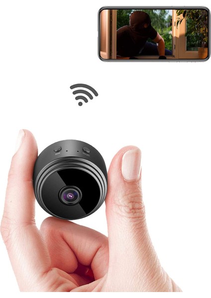 Wifi Mini Kamera Ultrakompakt Ağ Kamerası Kablosuz Ip Kamera 1080P Hareket Algılamalı Gece Görüş Kameraları, Iphone/android Telefon/ipad Için Dadı Bebek Evcil Hayvan Kamerası (Yurt Dışından) modelleri