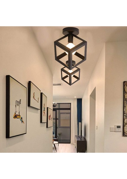 Avizeler, Lambalar, Yaratıcı Geometrik Ferforje Tavan Avizeleri, Abajurlar, Küp Avizeler, Restoran Avizeleri, Çatı Kafe ve Barları (Yurt Dışından) fırsatları