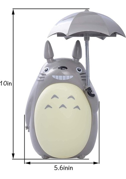 Totoro Çocuklar Için LED Gece Lambası, USB Şarj Edilebilir Okuma Masa Lambası, Erkek Kız Için Karikatür Sevimli Hayvan Odası Dekor (Yurt Dışından) modelleri