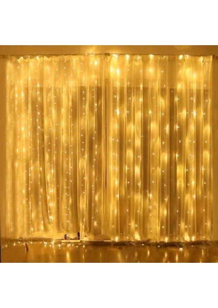LED Işık Perdesi, Işık Net 6X3M 600 Led, IP44 Su Geçirmez Alçak Gerilim 31V, 8 Modlu Perde Peri Işıkları Iç Mekan, Noel, Çocuk Odası, Dış Mekan, Parti, Düğün Vb. (Yurt Dışından) modelleri
