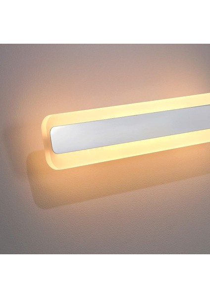 14W Ayna Lambası Banyo Duvar Lambası Sıcak Beyaz 3000K LED 900LM Modern Kapalı Banyo Lambası Banyo Aydınlatma 40CM (Yurt Dışından) fırsatları