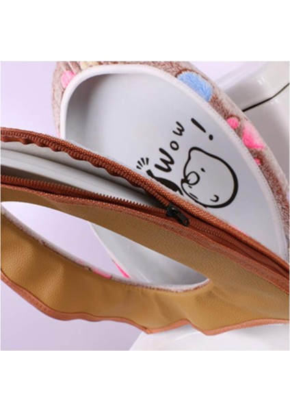 2'li Yıkanabilir Yumuşak Polar Klozet Kapağı - Mavi (Yurt Dışından) fiyatları