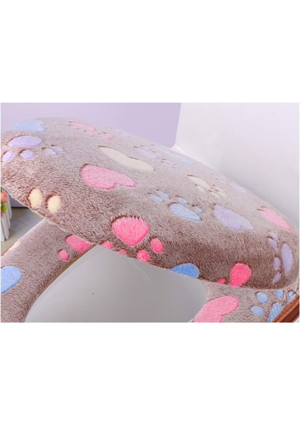 2'li Yıkanabilir Yumuşak Polar Klozet Kapağı - Mavi (Yurt Dışından) modelleri